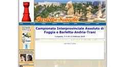 Desktop Screenshot of barlettascacchi.it