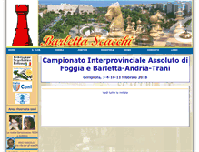 Tablet Screenshot of barlettascacchi.it